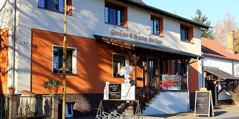 Gashaus "Zur Oase" - Biergarten, Foto: A. Schild