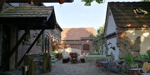 Gashaus "Zur Oase" - Biergarten, Foto: A. Schild