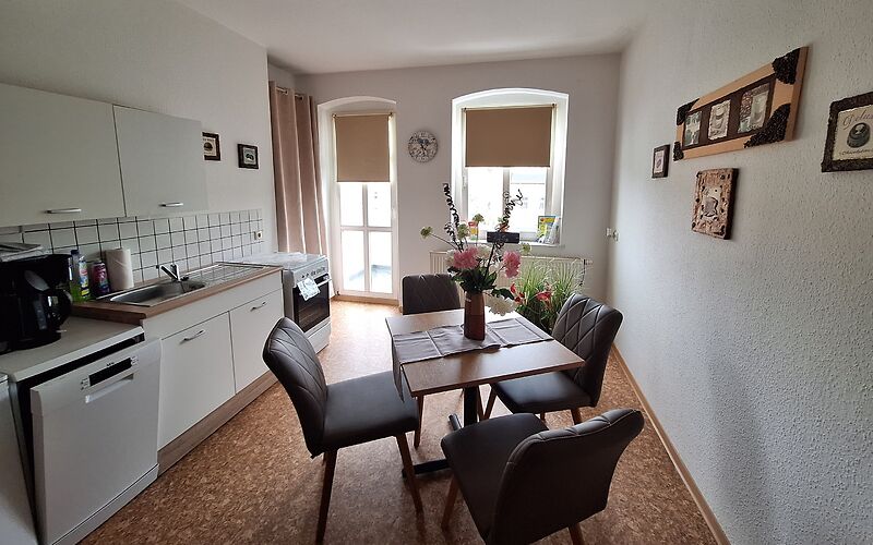 Küche, Foto: Ferienwohnung MIWE Gesundheitszentrum, Lizenz: Ferienwohnung MIWE Gesundheitszentrum