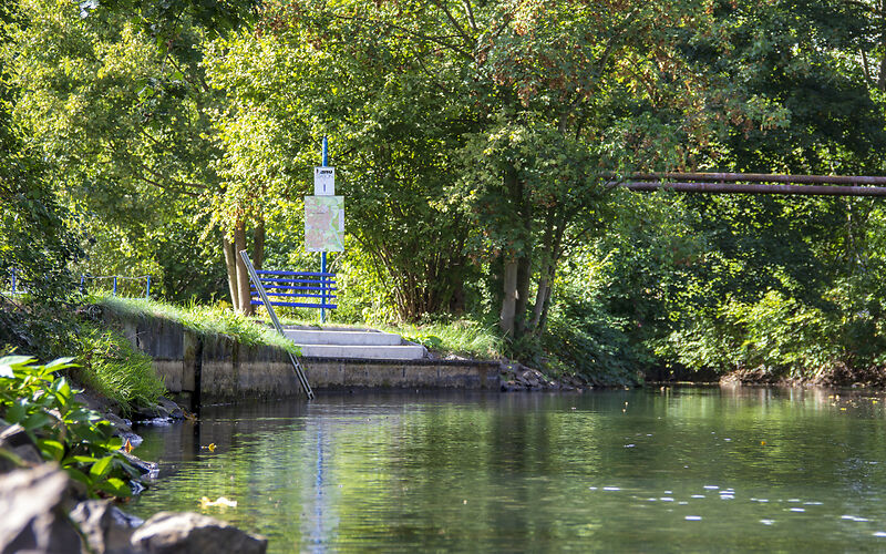 Liegeplatz Wassersport Forst e. V., Foto: TMB-Fotoarchiv/ScottyScout 