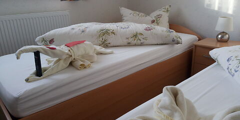 Aussenansicht Hotel "Zum baluen Dach", Foto: Mandy Köchler